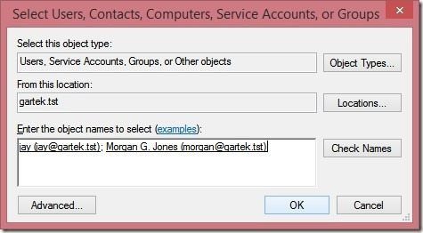 SCCM Report Reader AD Security Group - Select Users SCCM Report Reader AD Security Group - Select Users