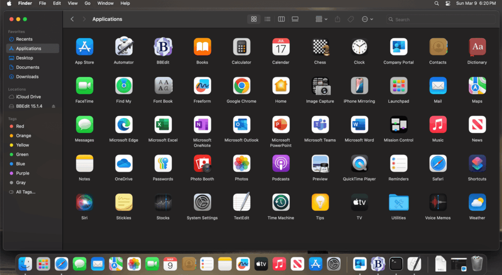 Deploy DMG Applications - Applications After