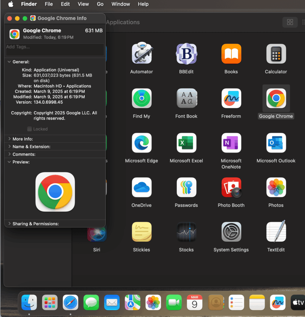 Deploy DMG Applications - Installed Application
