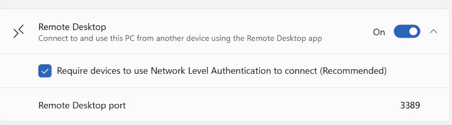 RDP Entra-Joined Devices - RDP Setting