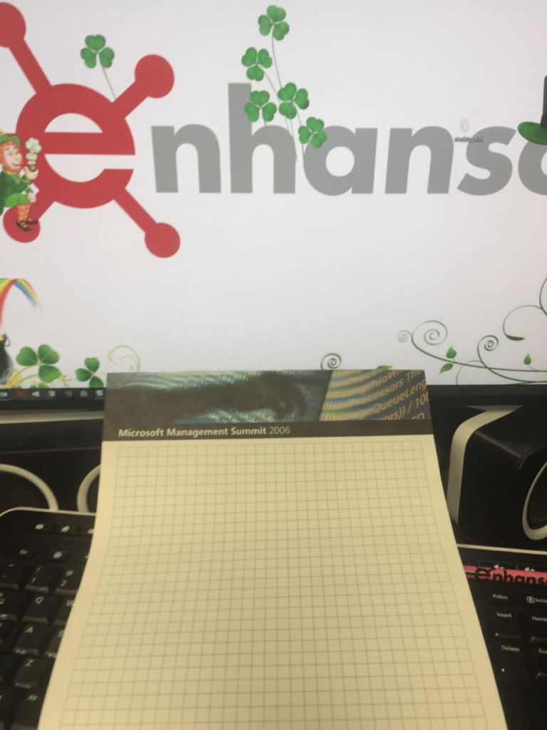 20 Years of Enhansoft - St. Patrick's Day Logo