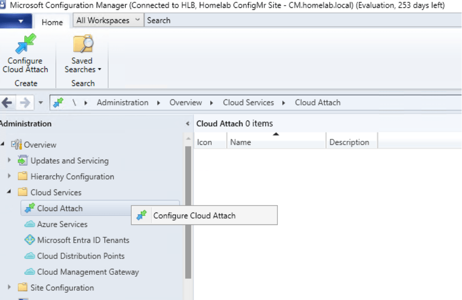 Cloud Attach - Configure Cloud Attach